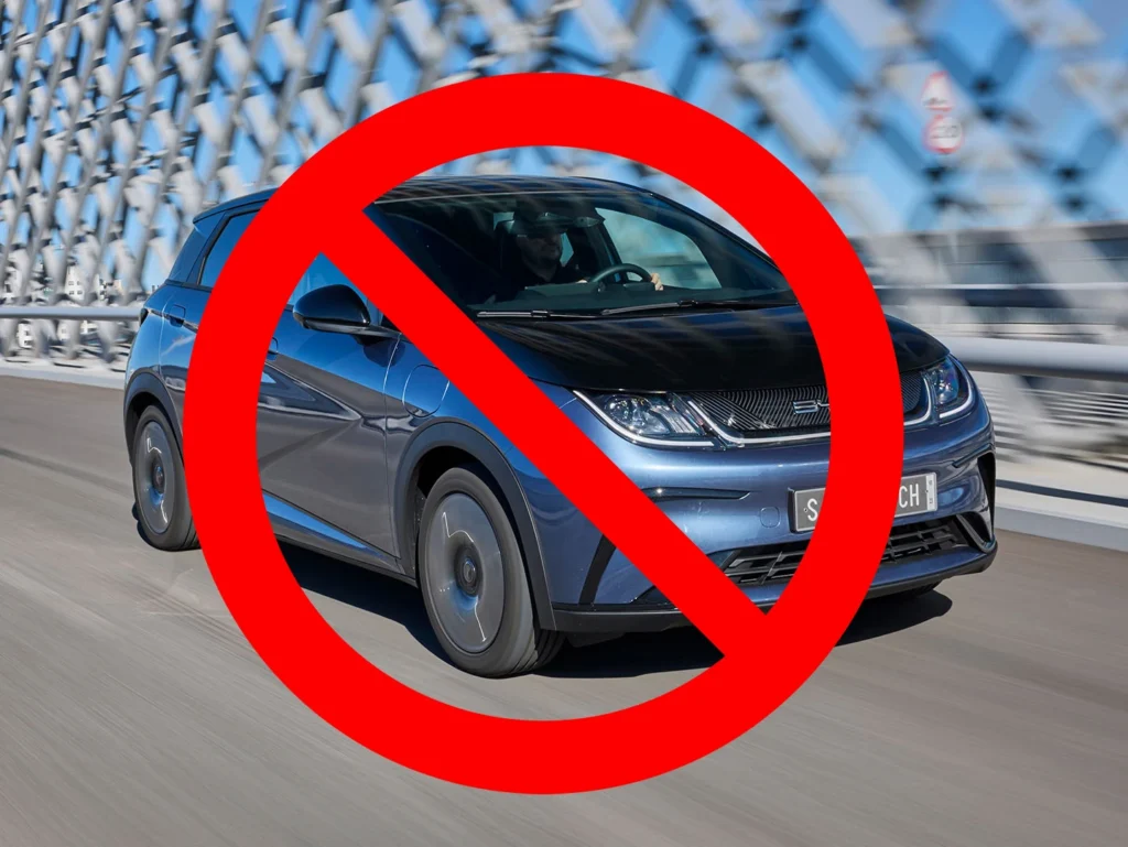 What is the US tariff on electric vehicles